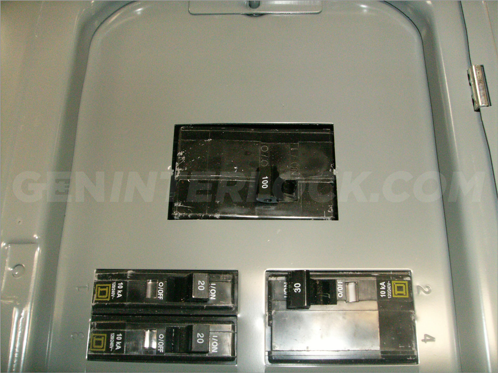 Generator interlock kit Square D QO & Homeline 100 Amp ...