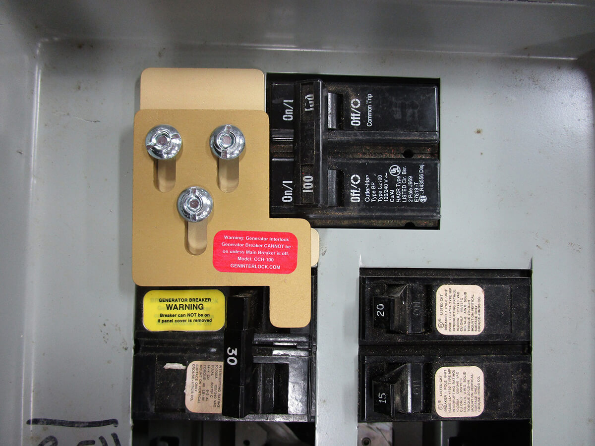 Cutler Hammer Panels CH-3 Generator Interlock Kit for Eaton 