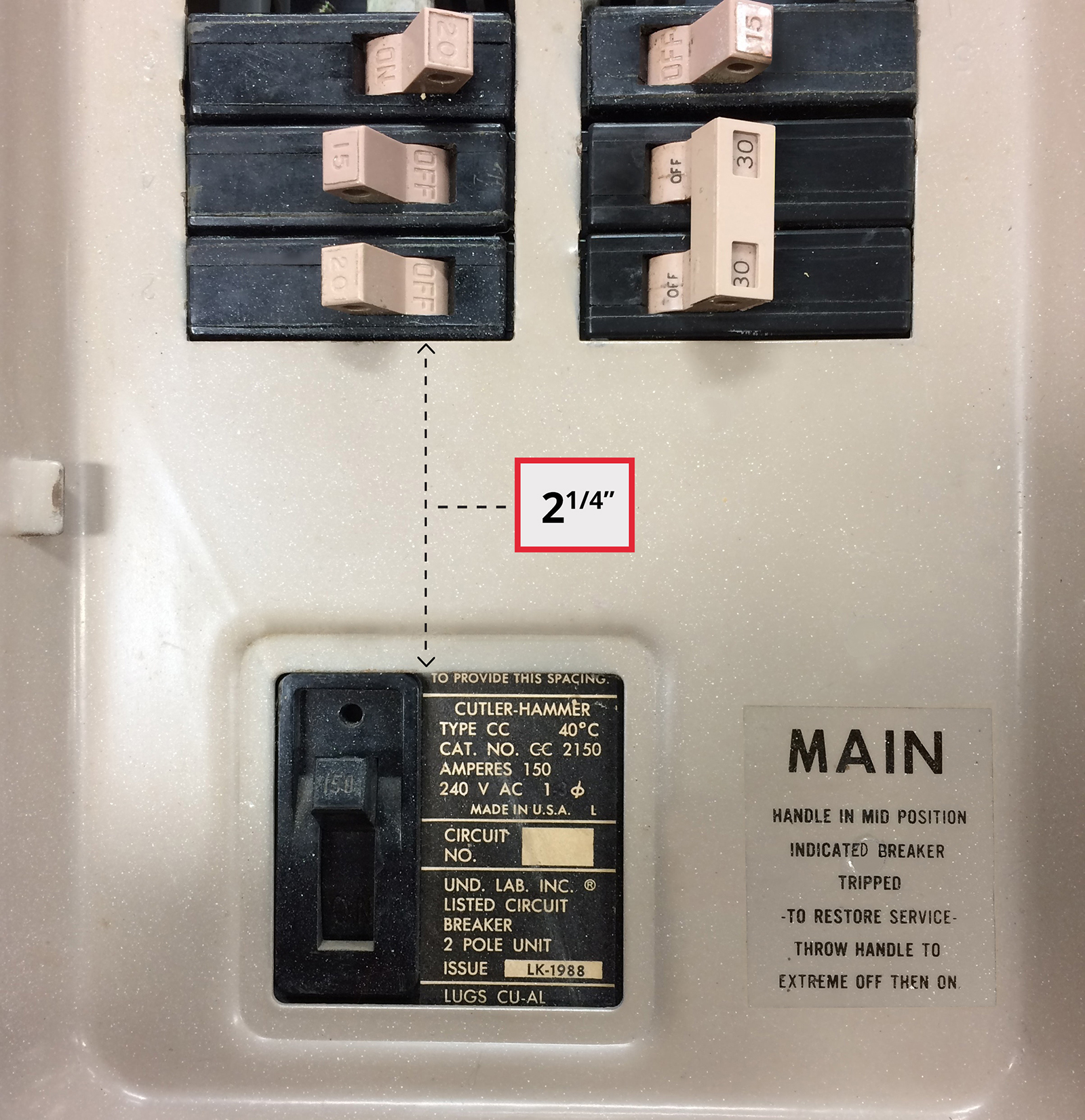 Generator Interlock Kit Cutler Hammer Br Series 150 200 Amp Panels Geninterlock