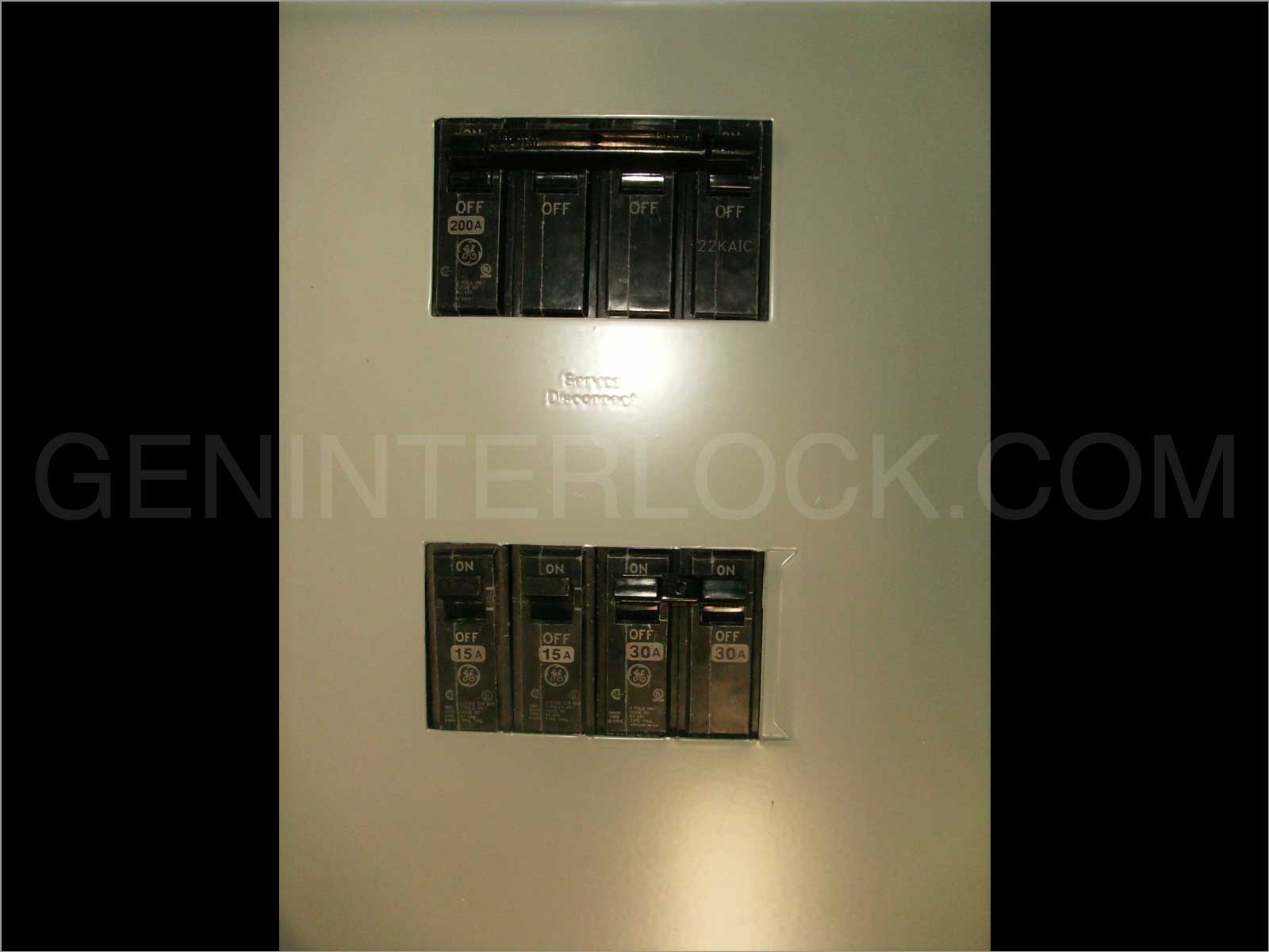8 breaker switch transfer Generator Kit General 150 Model Electric Interlock GE OEM