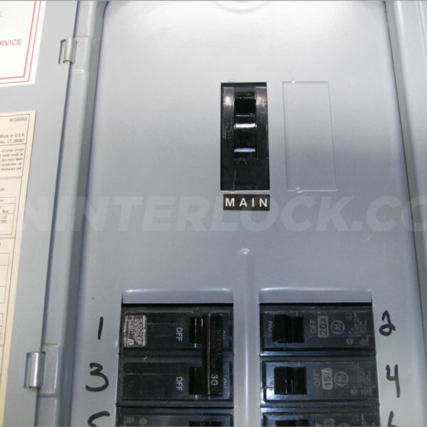 Generator Interlock Kit General Electric GE Vertical Throw 150 and 200