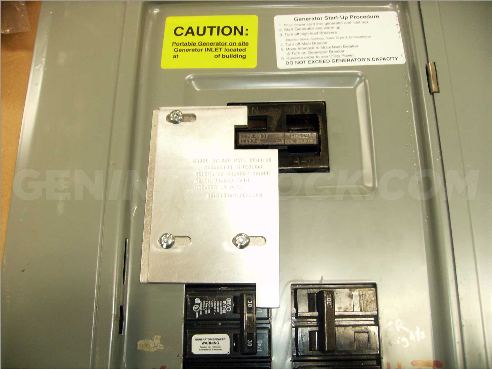 interlock generator kit amp 200 sylvania panel 150 westinghouse switch challenger transfer panels syl gte geninterlock kits