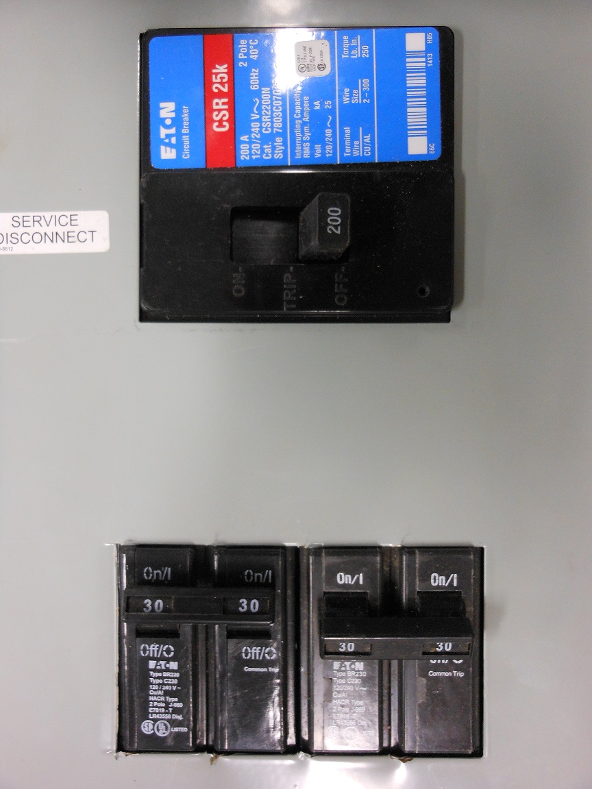 Generator Interlock Kit Cutler Hammer BR Series 150 & 200 amp Trailer