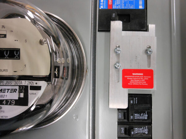 Generator Interlock Kit Cutler Hammer / Eaton Meter Main BR Panel ...