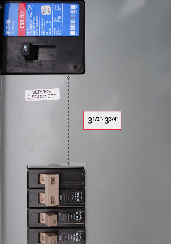 Generator Interlock Kit Cutler Hammer / Eaton Meter Main CH Panel