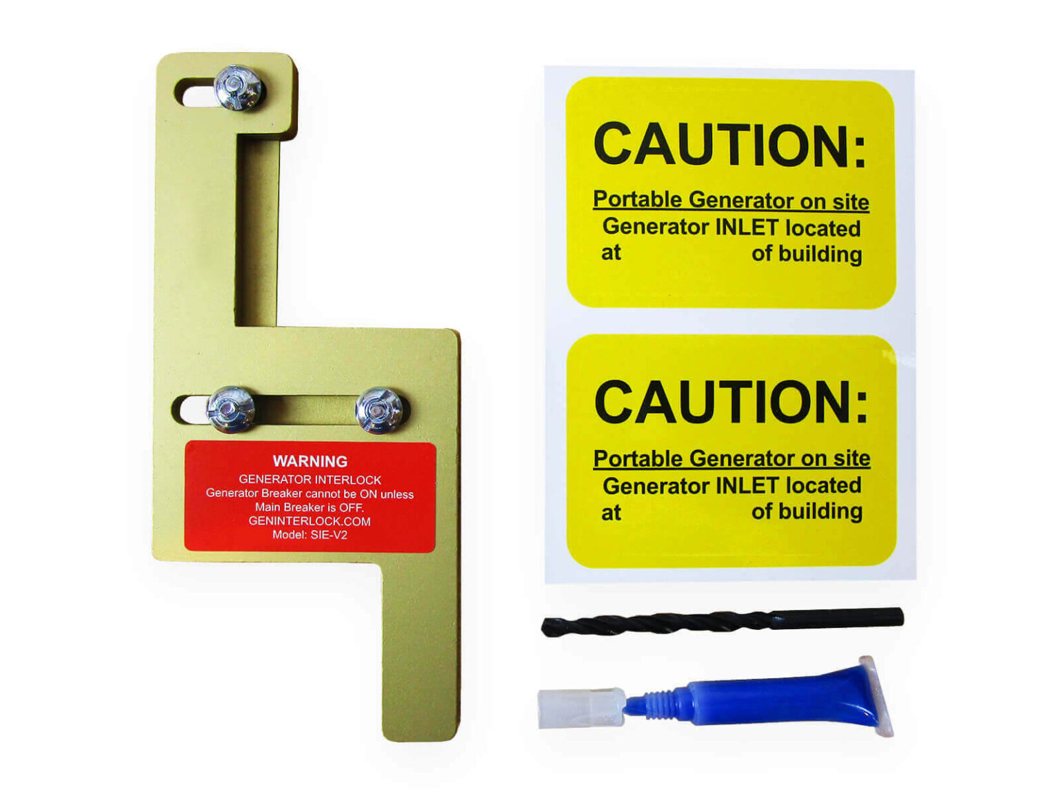 Generator interlock kit Vertical throw Siemens 150200 Amp Panels GenInterlock