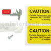 Eaton Cutler-Hammer 21701 CH Series Generator Interlock Kit with Included Hardware, Bracket, Spacer, and Caution Labels