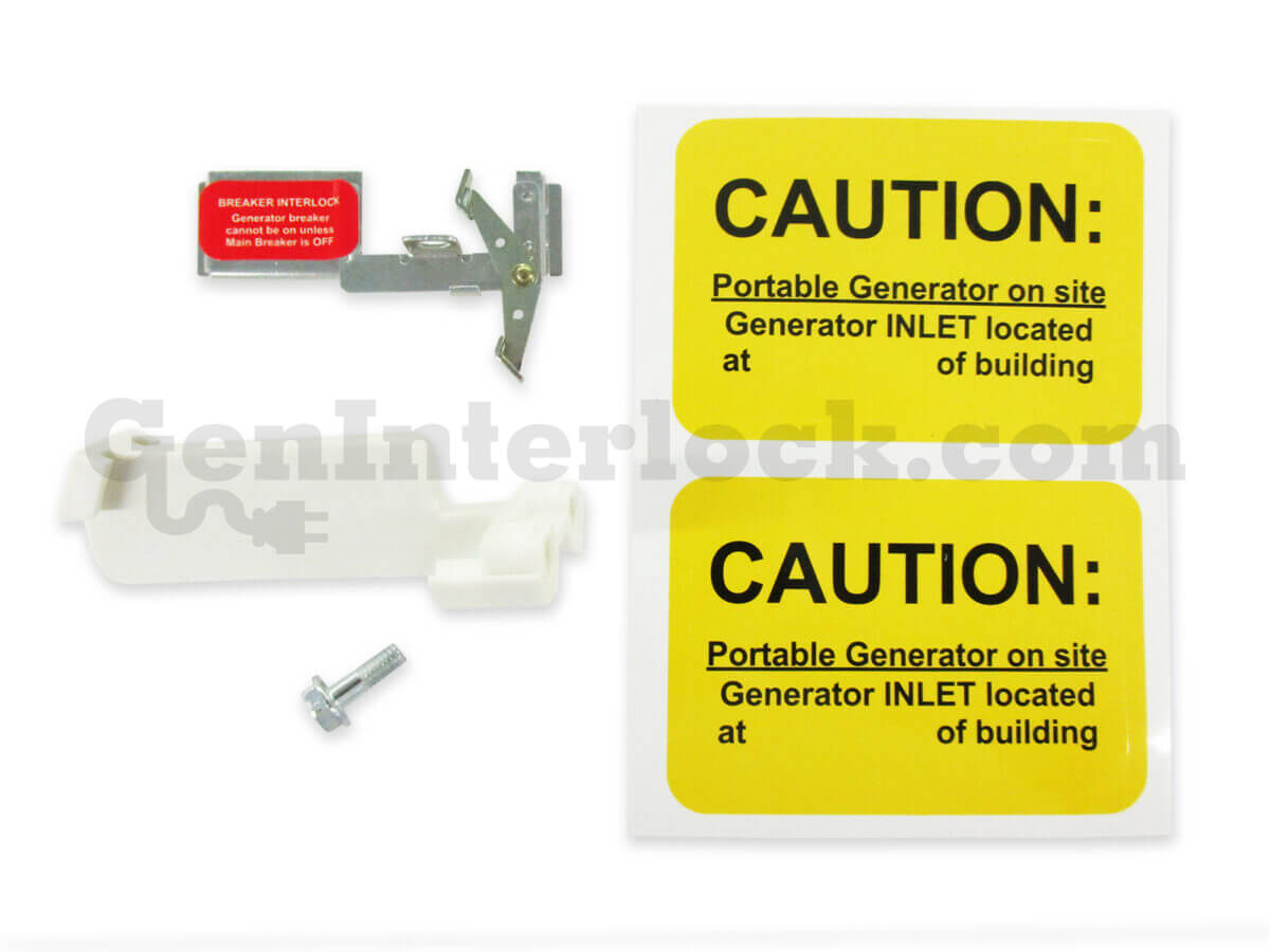 Eaton Cutler-Hammer 21701 CH Series Generator Interlock Kit with Included Hardware, Bracket, Spacer, and Caution Labels