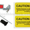 Eaton Cutler-Hammer 21601 Generator Interlock Kit with Included Hardware, Screw, Spacer, and Caution Labels