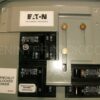 Sylvania Westinghouse 41251 Generator Interlock Kit - Installed on Breaker Panel Showing 3-1/4 Inch Spacing