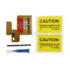 Sylvania Westinghouse 41251 Generator Interlock Kit - Installed on Breaker Panel Showing 3-1/4 Inch Spacing
