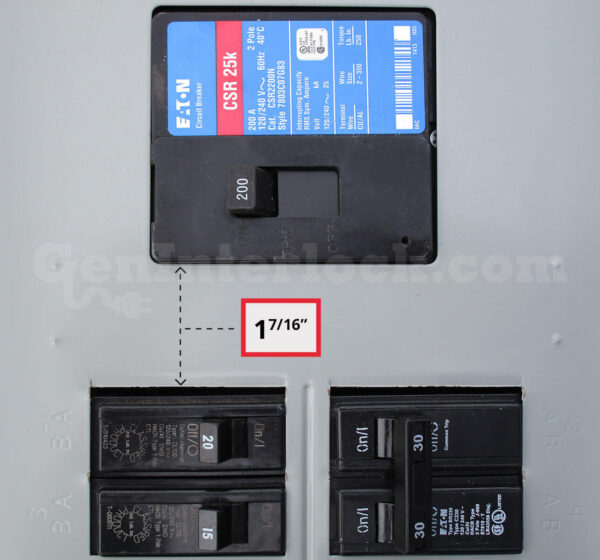 Cutler Hammer Interlock Kit Ponbr200 Eat Pn200b 1 Panel 1 Cutler Hammer Interlock Kit Ponbr200 Eat Pn200b 1 Panel 1
