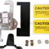 GE 31602 Vertical Throw Generator Interlock Kit (formerly GE200HDUL) - with Included Hardware and Caution Labels