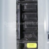 GE 31603 Meter Main Generator Interlock Kit (formerly GE200S) - Panel Before Installation, Generator Breaker Warning Label Visible
