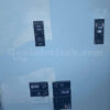 Sylvania Westinghouse 41251 Generator Interlock Kit - Installed on Breaker Panel Showing 3-1/4 Inch Spacing