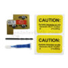 Sylvania Westinghouse 41251 Generator Interlock Kit - Installed on Breaker Panel Showing 3-1/4 Inch Spacing