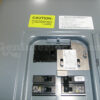 Sylvania Westinghouse 41251 Generator Interlock Kit - Installed on Breaker Panel Showing 3-1/4 Inch Spacing