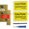 Sylvania Westinghouse 41251 Generator Interlock Kit - Installed on Breaker Panel Showing 3-1/4 Inch Spacing