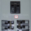 Gould ITE 41101 Generator Interlock Kit - Installed on Breaker Panel Showing 1-1/4 Inch Spacing
