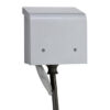 OEM PBN30 30 Amp Twist Lock Power Inlet Box - Front View with Lid Closed