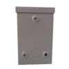 Reliance Controls PB30 30 Amp Power Inlet Box - Rear View Showing Knockout Entry Points