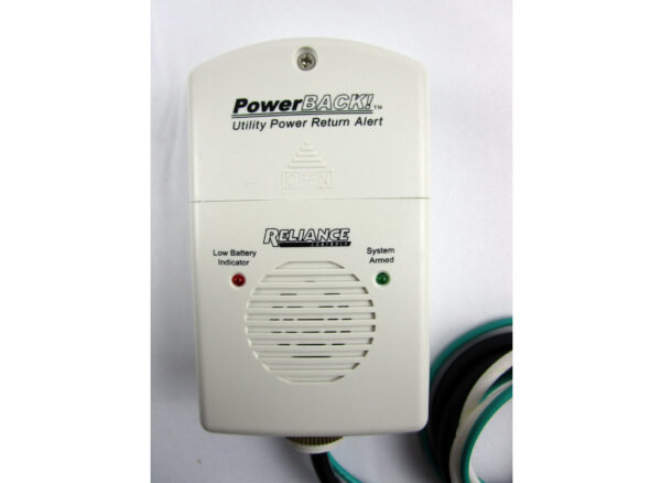 Sylvania Westinghouse 41251 Generator Interlock Kit - Installed on Breaker Panel Showing 3-1/4 Inch Spacing