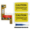 Sylvania Westinghouse 41251 Generator Interlock Kit - Installed on Breaker Panel Showing 3-1/4 Inch Spacing