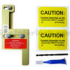Sylvania Westinghouse 41251 Generator Interlock Kit - Installed on Breaker Panel Showing 3-1/4 Inch Spacing