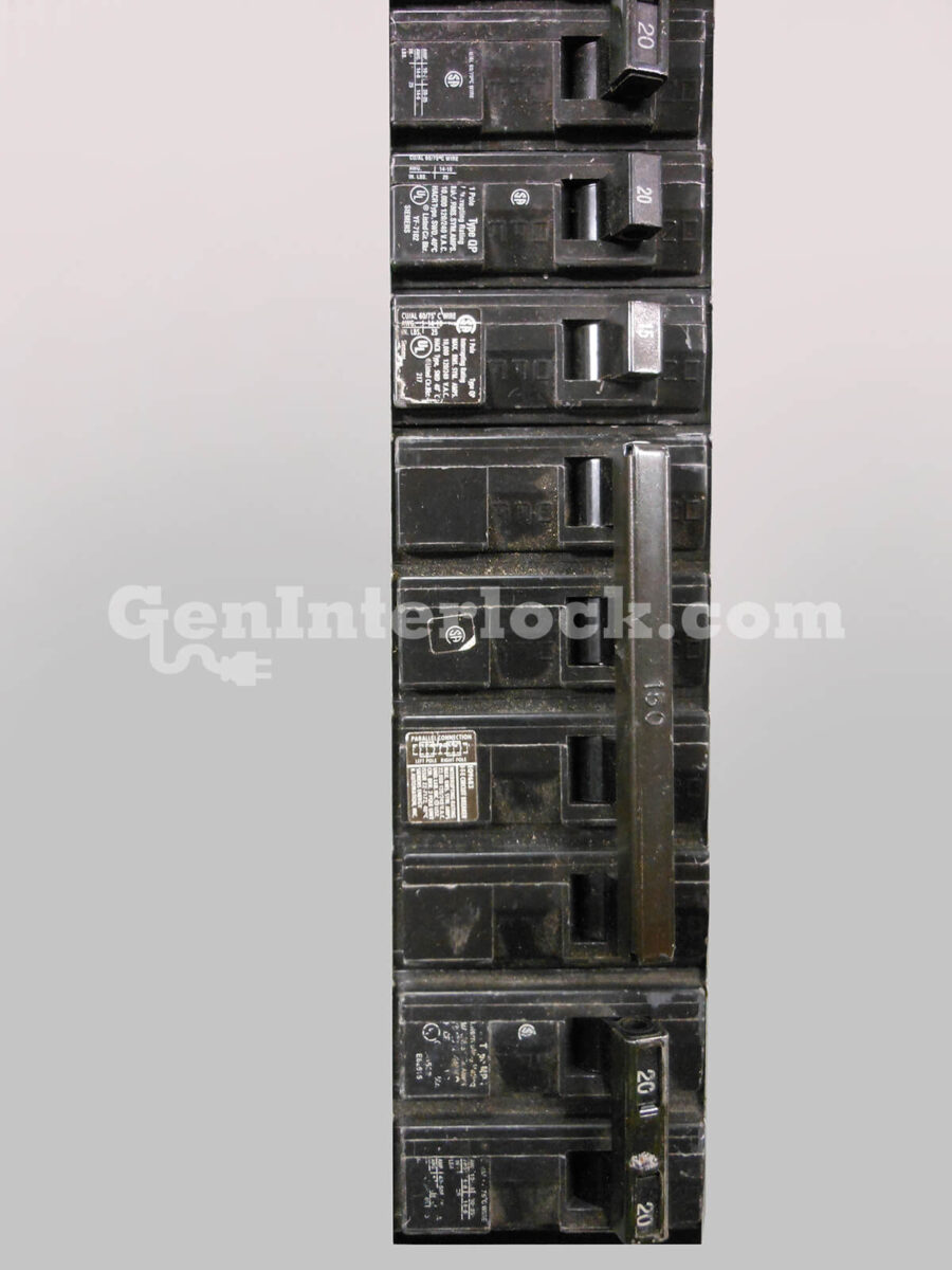 Siemens 41701 Generator Interlock Kit (formerly MMS150) - Installed on Meter Main Panel