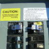 Siemens 41602 Generator Interlock Kit (formerly MUR100PUL) - Installed on Panel with Safety Labels