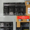 Siemens ITE 41202 Generator Interlock Kit Installed on Breaker Panel