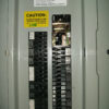 Siemens Murray 41703 Interlock Kit (formerly MUR200RUL) - Full Panel View with Caution Label