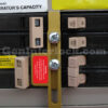 Cutler-Hammer 21201 Generator Interlock Kit - Installed on Panel Showing Main Breaker On Position