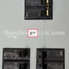 ABB 31103 Generator Interlock Kit - ABB Panel Showing 2-3/8" Breaker Spacing