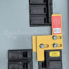 ABB 31202 Generator Interlock Kit - Installed on Breaker Panel with Main Breaker On