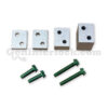 RB-2 Spacer Kit with Aluminum Spacer Blocks and Green Mounting Screws