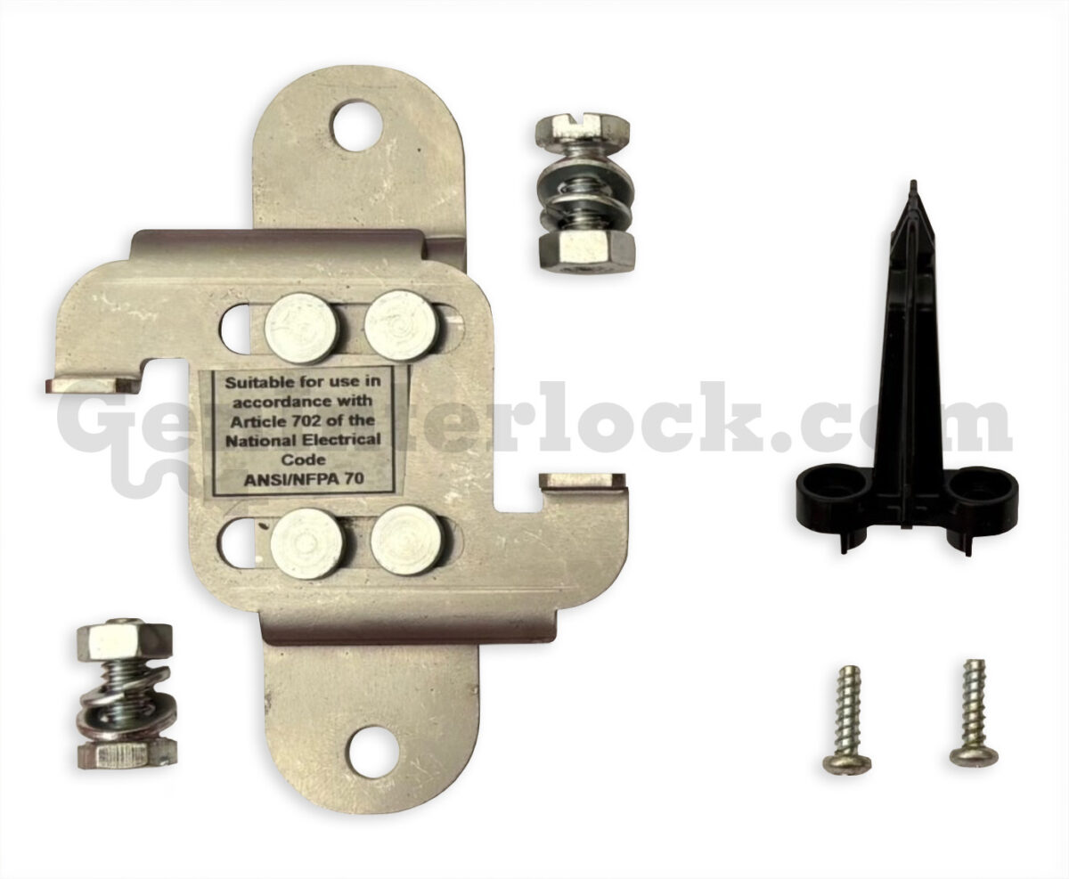 ABB 11701 Generator Interlock Kit with Included Hardware - Plate, Nuts, Screws, and Bracket