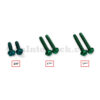 Generator Interlock Kit Green Screws in Three Sizes: 3/4, 1-1/4, and 1-3/4 Inch